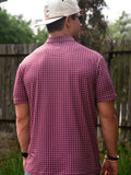 Burlebo Performance Polo - Texas Maroon