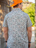 Burlebo - Performance Button Up - Classic Deer Camo