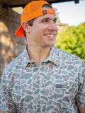 Burlebo - Performance Button Up - Classic Deer Camo