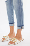 KanCan High Rise with Cuffed Hem Mom Jeans