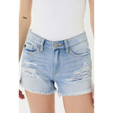 KanCan Mid Rise Boyfriend Shorts